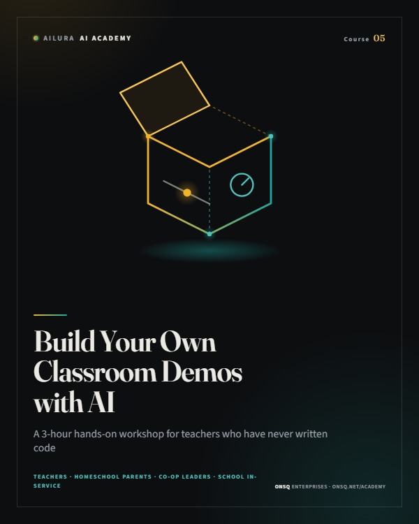 Build Your Own Classroom Demos with AI