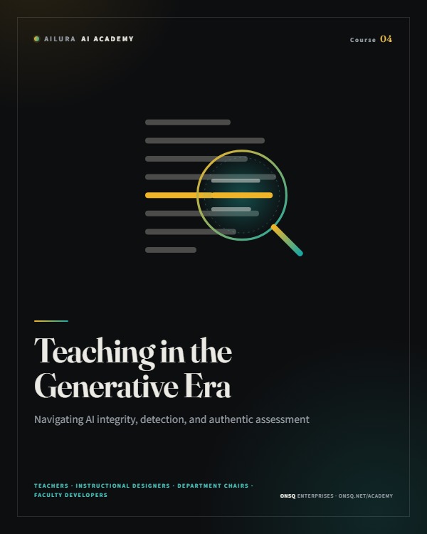 Teaching in the Generative Era